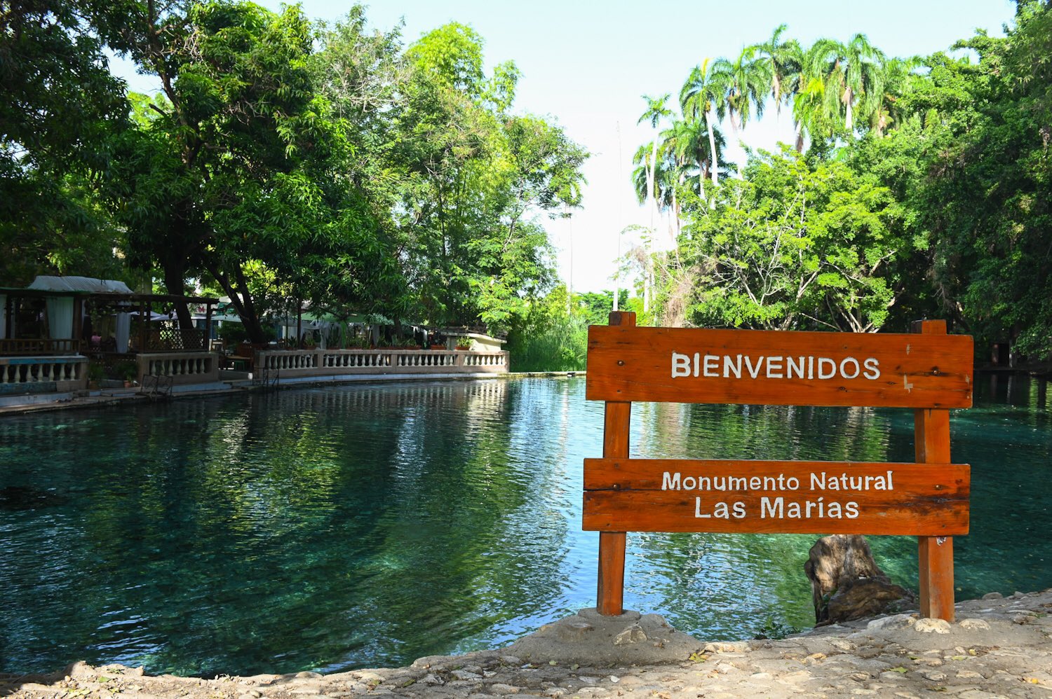 Balneario natural Las Marías en Bahoruco