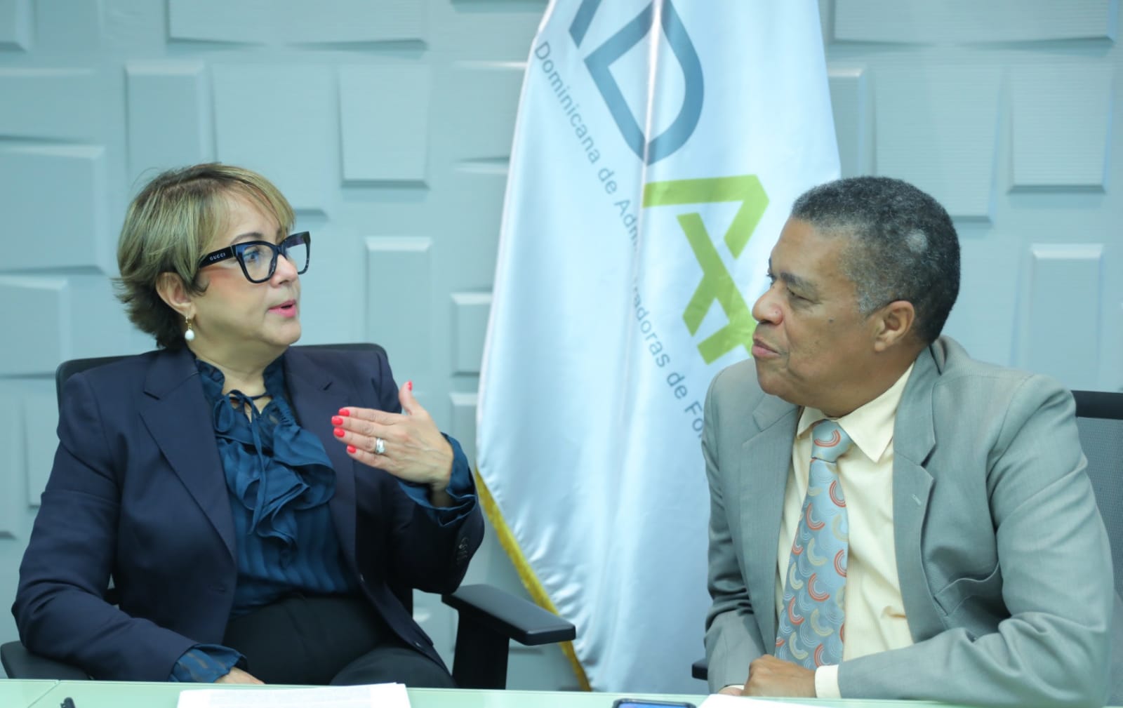 Kirsis Jáquez, presidenta ejecutiva de la Asociación Dominicana de Administradoras de Fondos de Pensiones (Adafp)