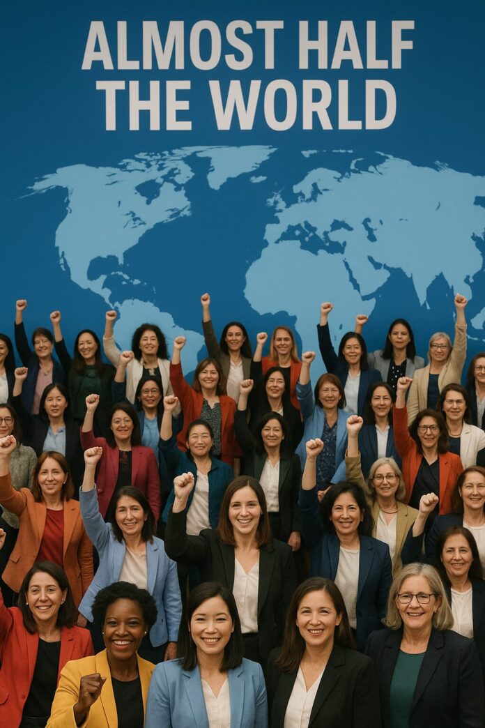 20251021_1954_Empoderamiento Femenino Global_simple_compose_01k84k0xh0f388eyqtrhge1qp4