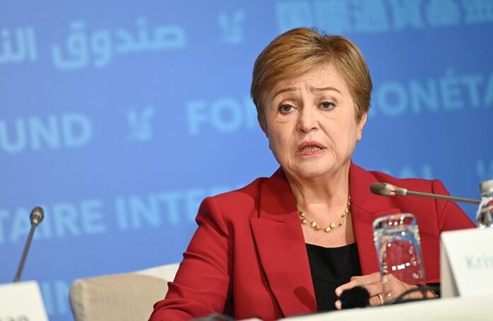 La directora del Fondo Monetario Internacional, Kristalina Georgieva